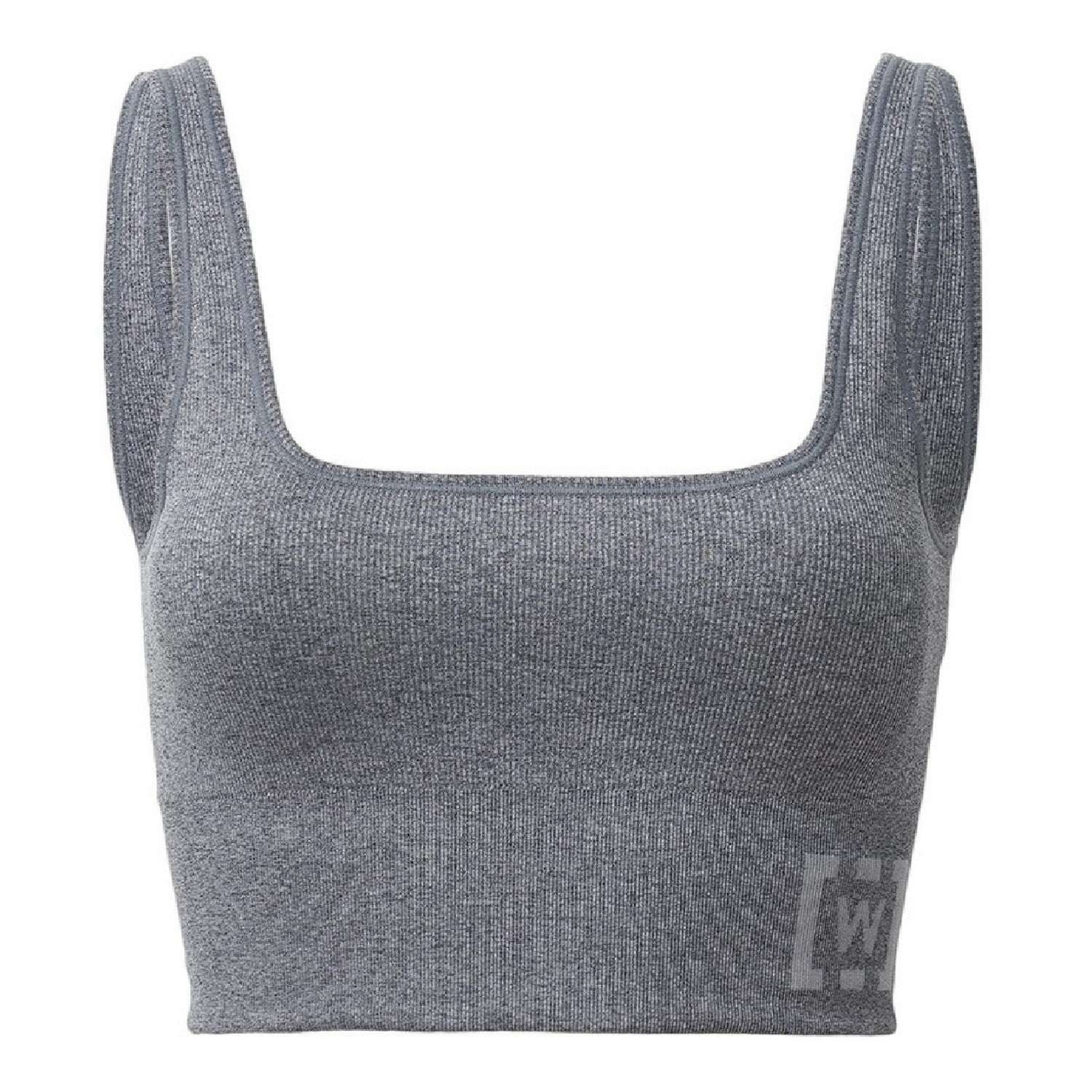 Grey - Front - Wolford Womens-Ladies Athletic Sports Bra