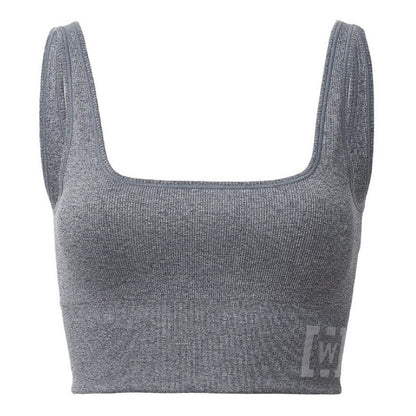 Grey - Front - Wolford Womens-Ladies Athletic Sports Bra