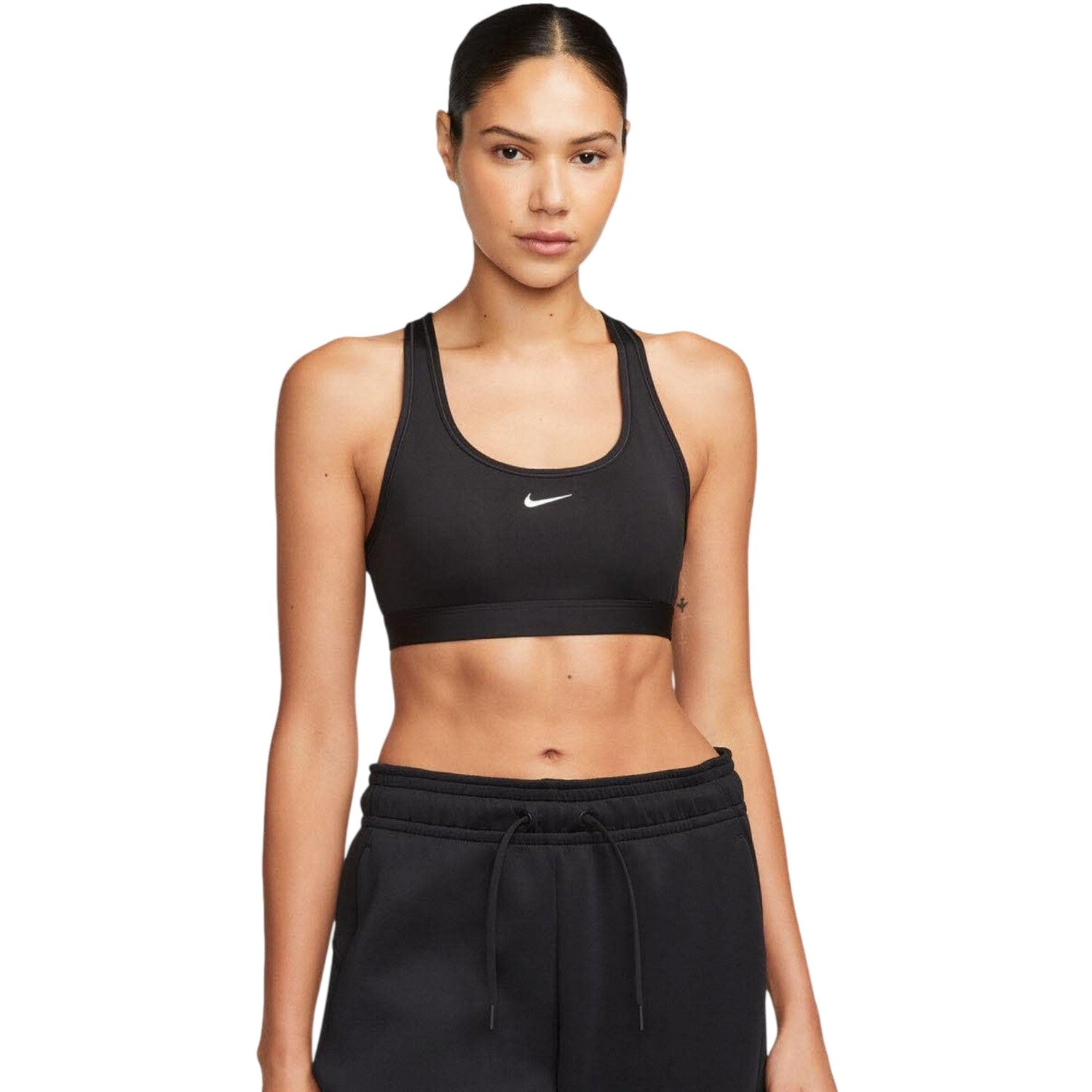 Black - Side - Nike Womens-Ladies Sports Bra