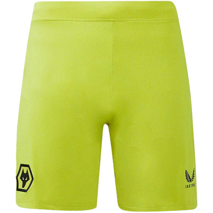Acid Lime - Front - Castore Mens Wolves Goalkeeper Shorts