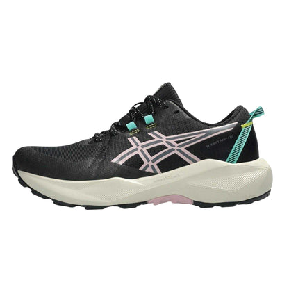 Black-Pink - Back - Asics Womens-Ladies Gel Venture 11 Running Trainers