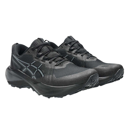 Black-Grey - Front - Asics Womens-Ladies Gel Venture 11 Running Trainers