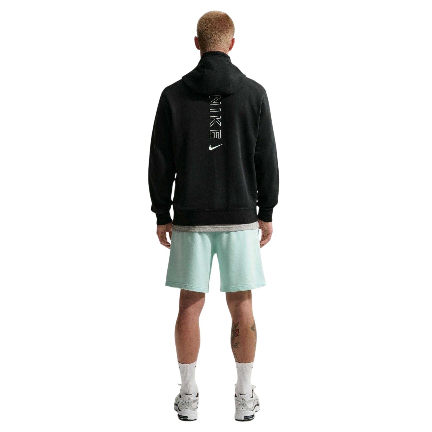 Light Blue - Back - Nike Mens City Side Fleece Shorts