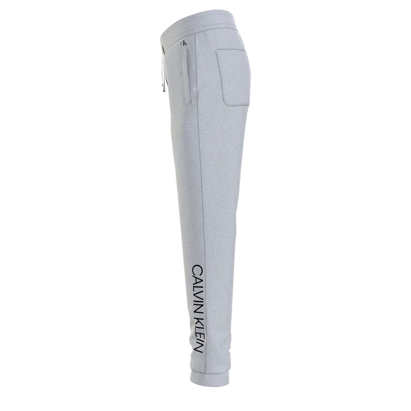 Grey - Lifestyle - Calvin Klein Childrens-Kids Logo Jogging Bottoms