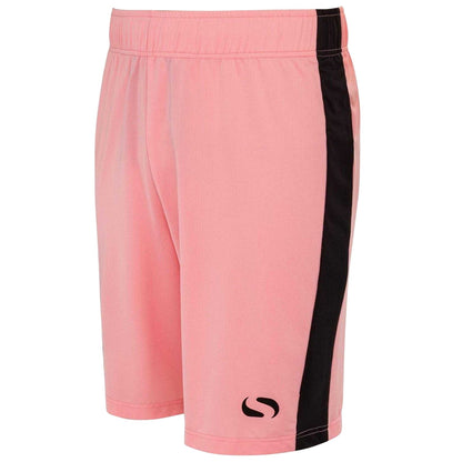 Pink - Side - Sondico Childrens-Kids Team Shorts