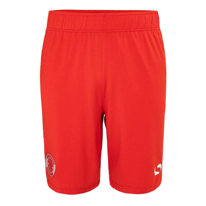 Red - Front - Sondico Childrens-Kids Team Shorts