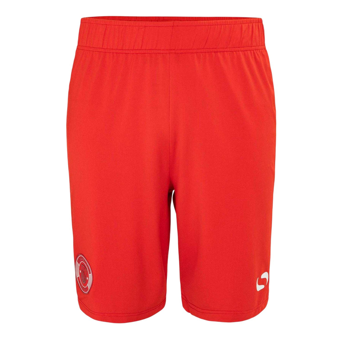 Red - Front - Sondico Childrens-Kids Team Shorts