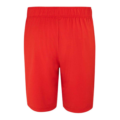 Red - Back - Sondico Childrens-Kids Team Shorts