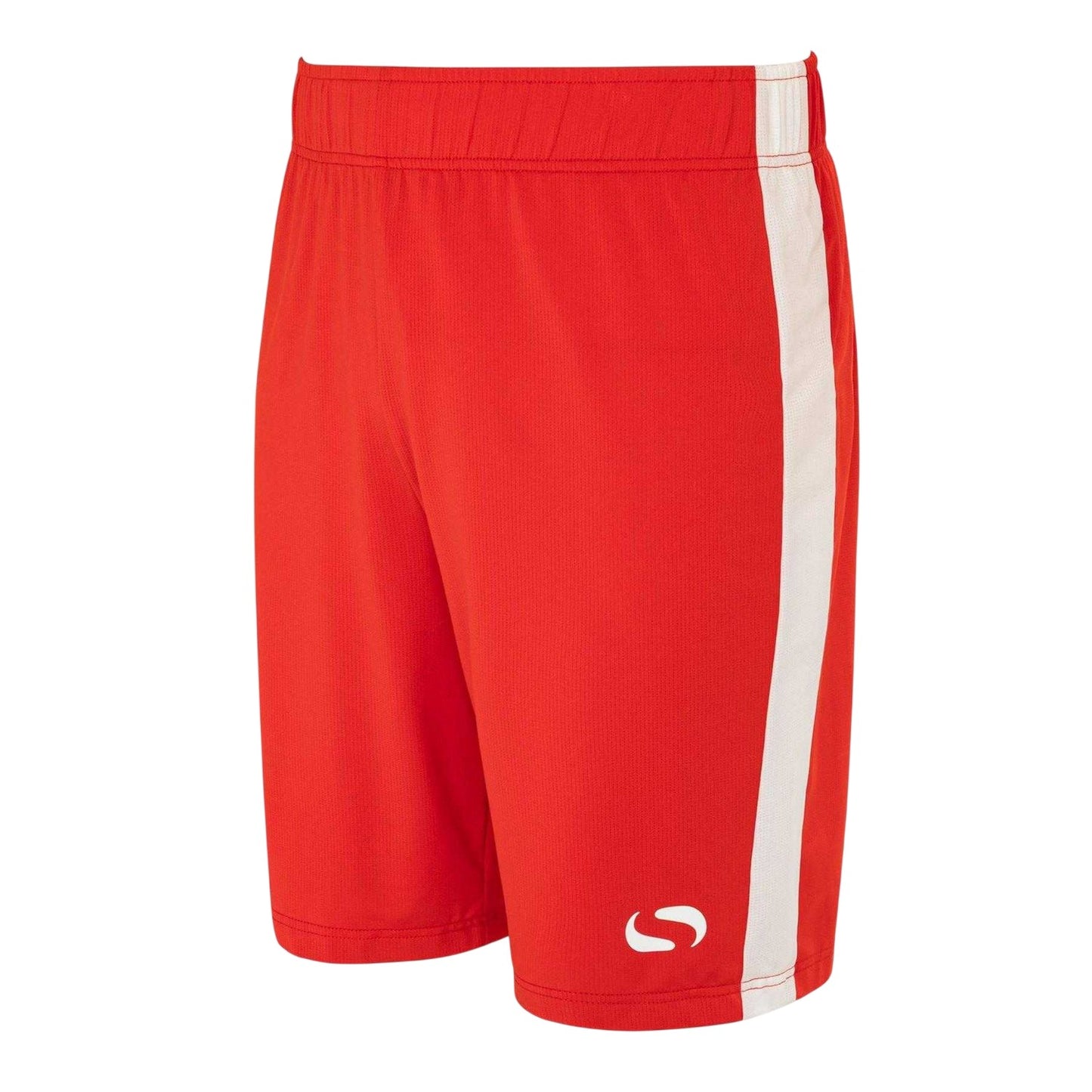 Red - Side - Sondico Childrens-Kids Team Shorts