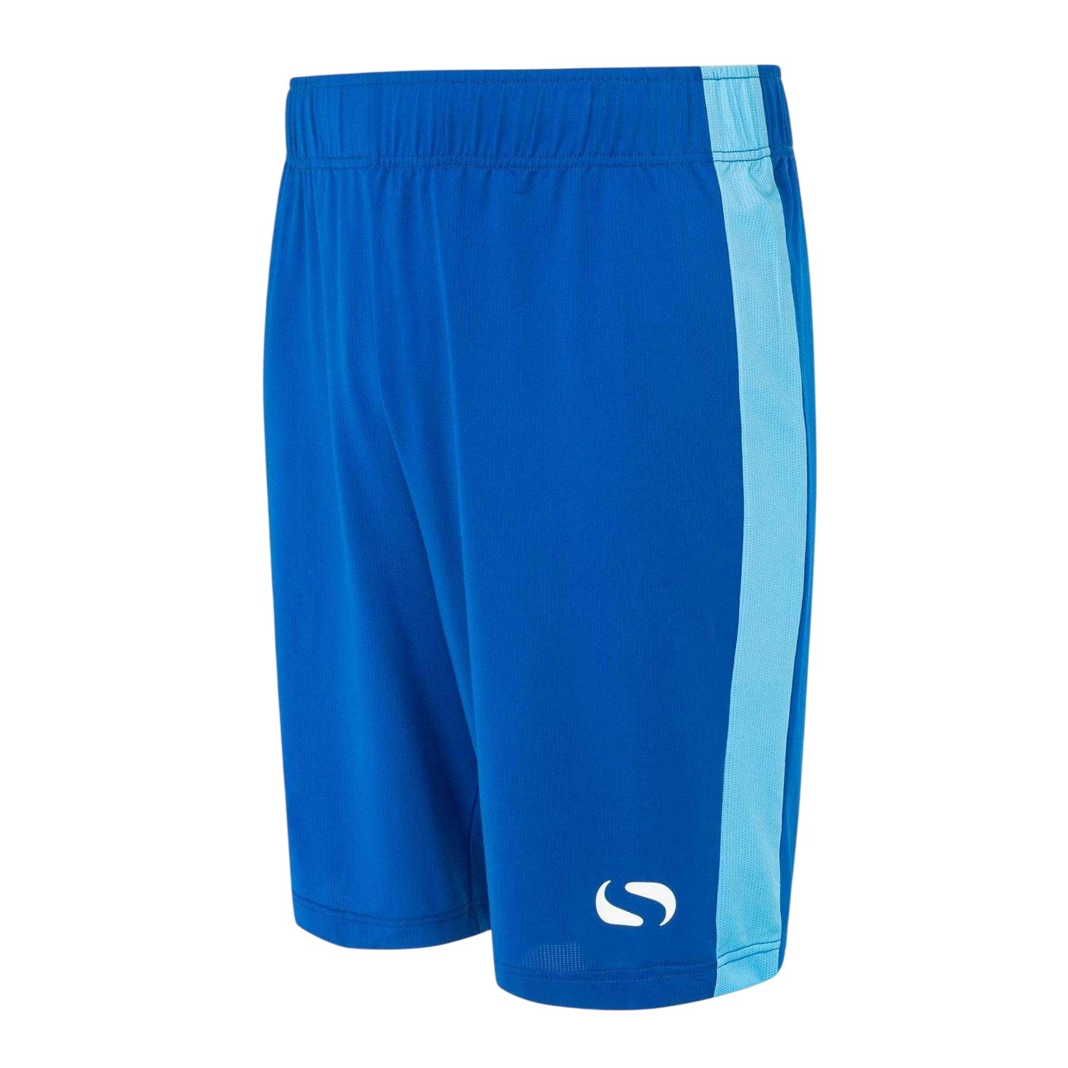 Blue - Side - Sondico Childrens-Kids Team Shorts
