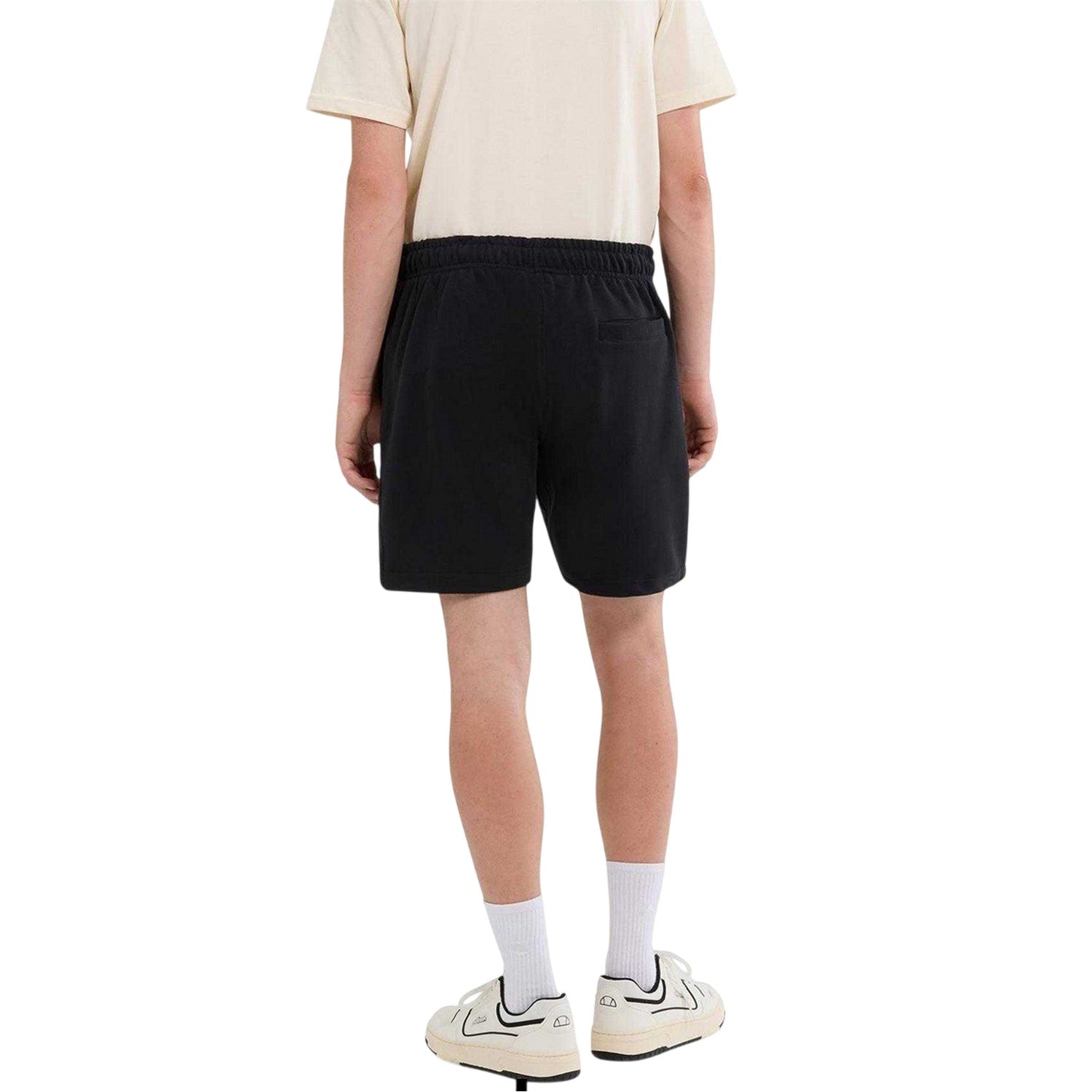 Black - Back - Ellesse Mens Zanica Fleece Sweat Shorts