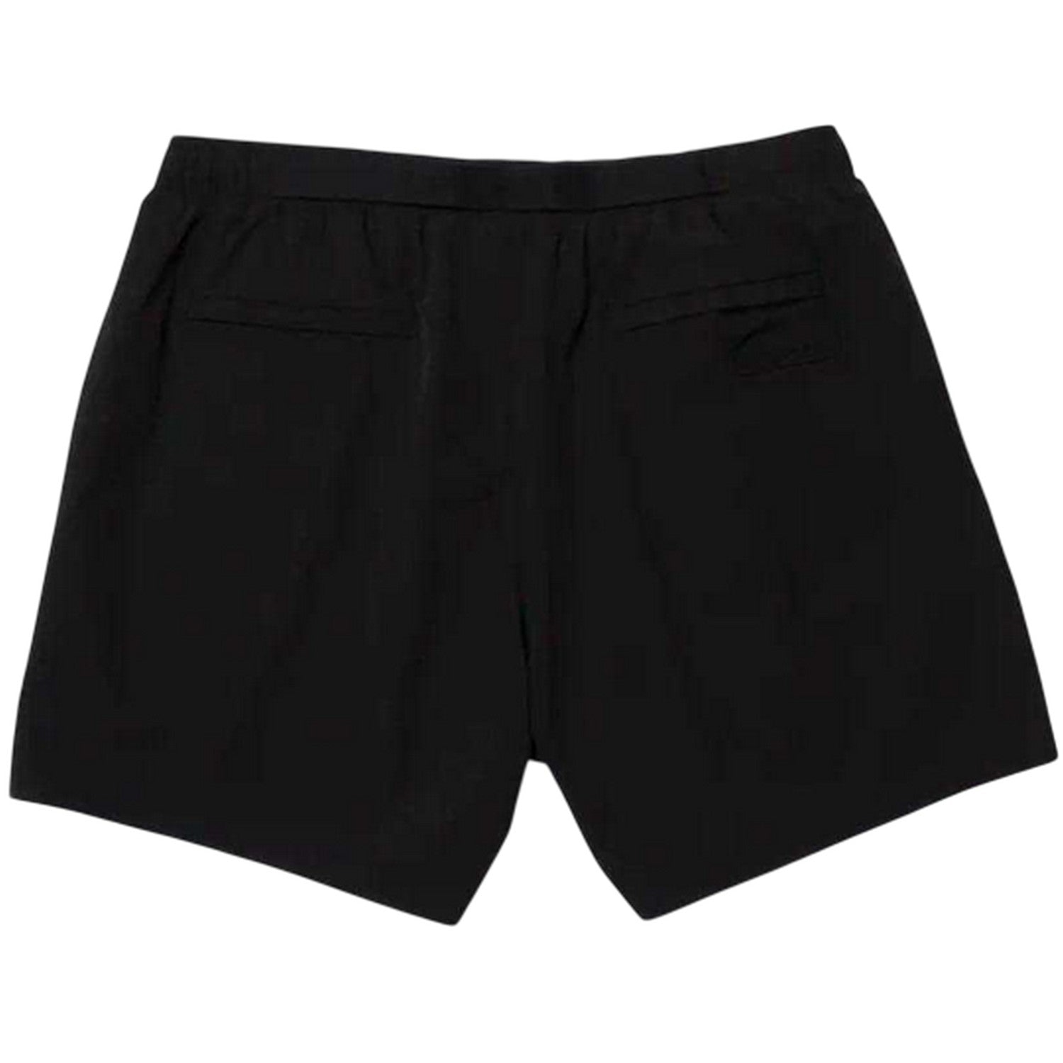 Black - Back - Lacoste Mens Logo Swim Shorts