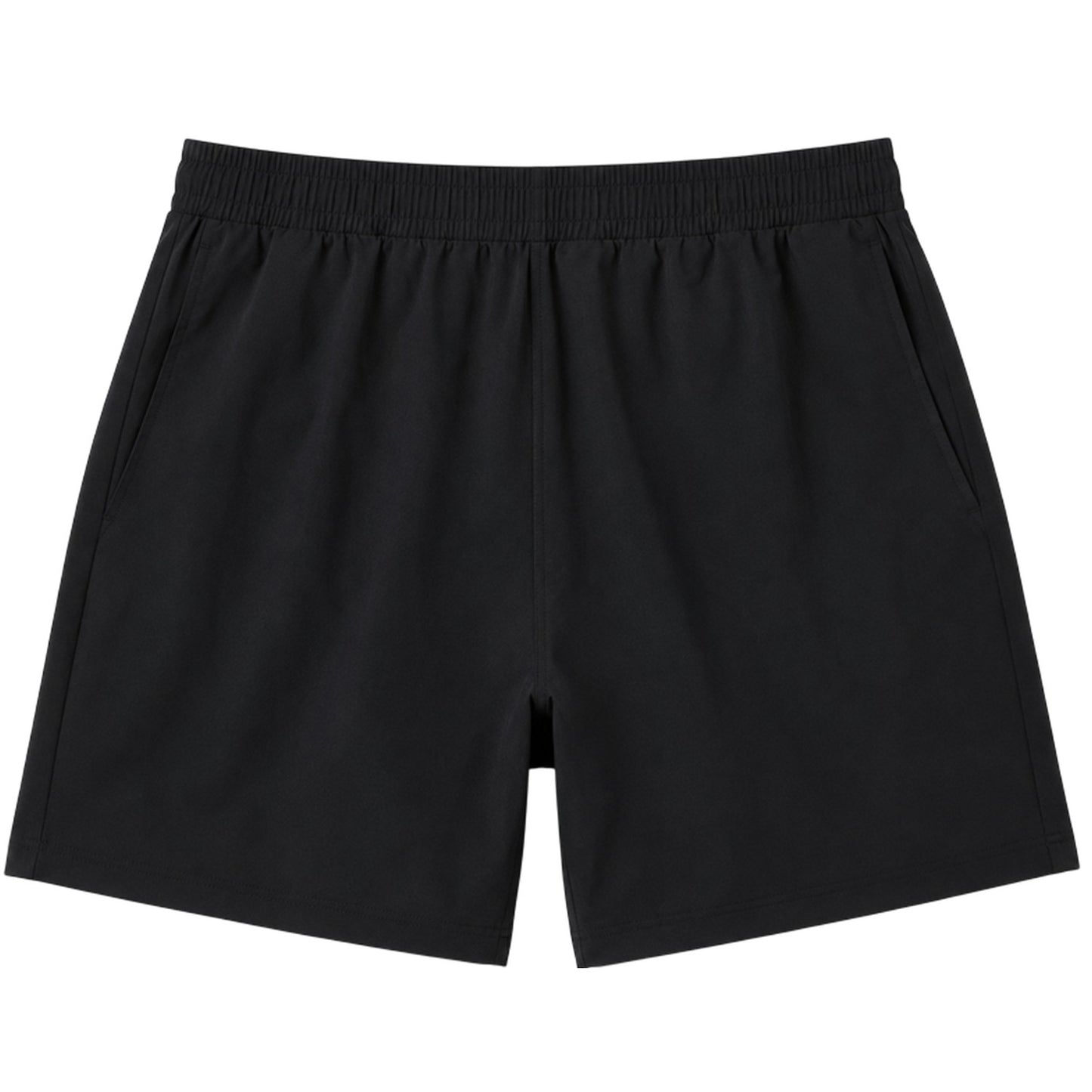 Black - Front - Lacoste Mens Logo Swim Shorts