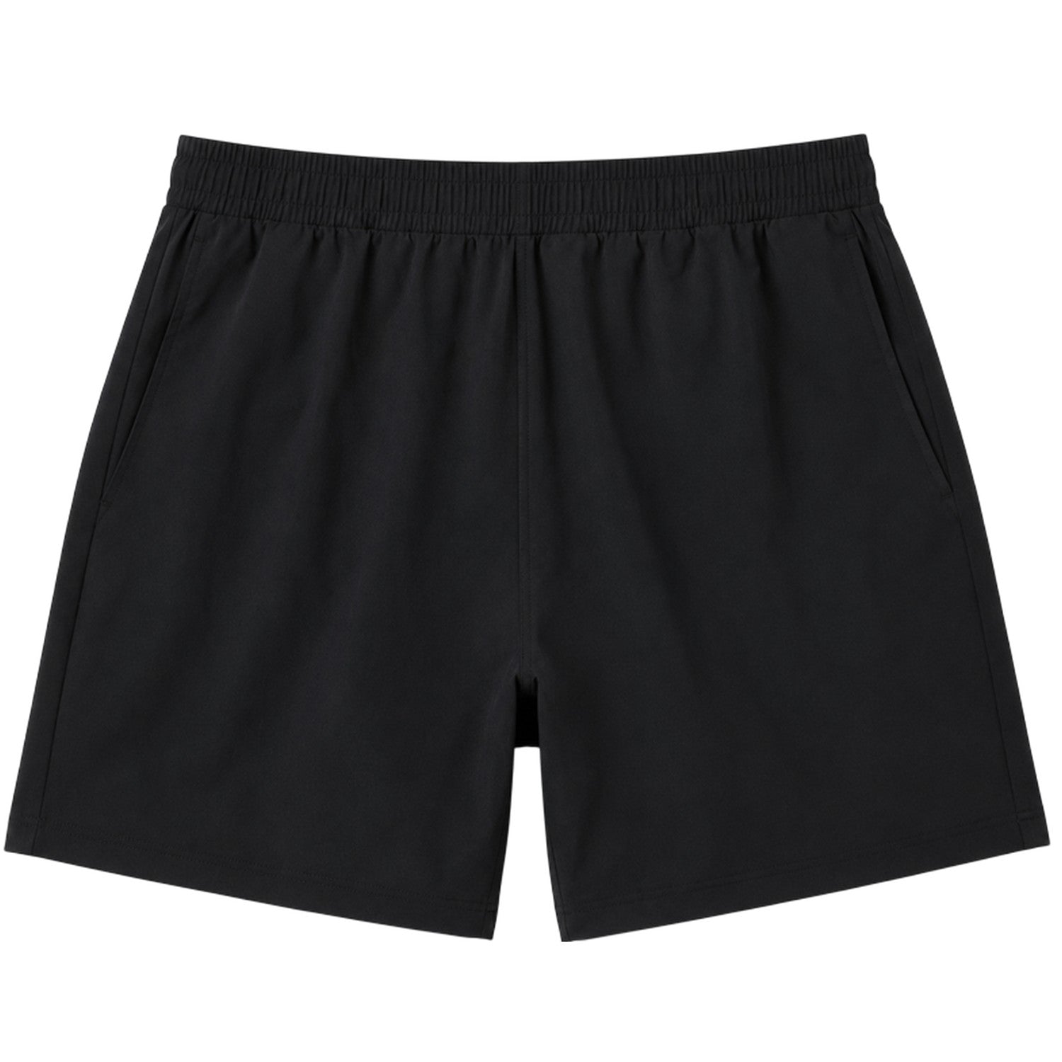 Black - Front - Lacoste Mens Logo Swim Shorts