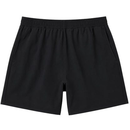 Black - Front - Lacoste Mens Logo Swim Shorts