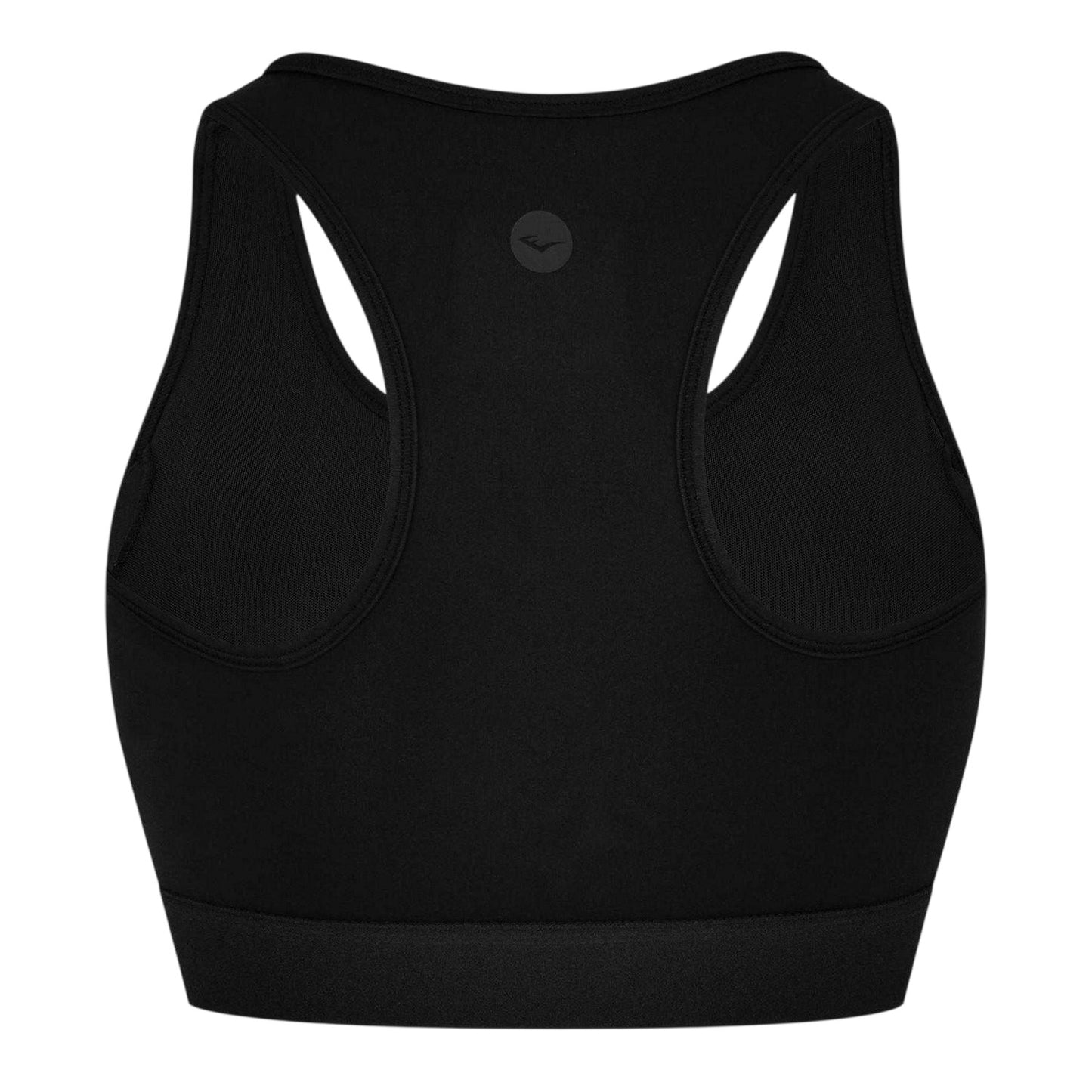 Black - Back - Everlast Womens-Ladies Nylon Sports Bra