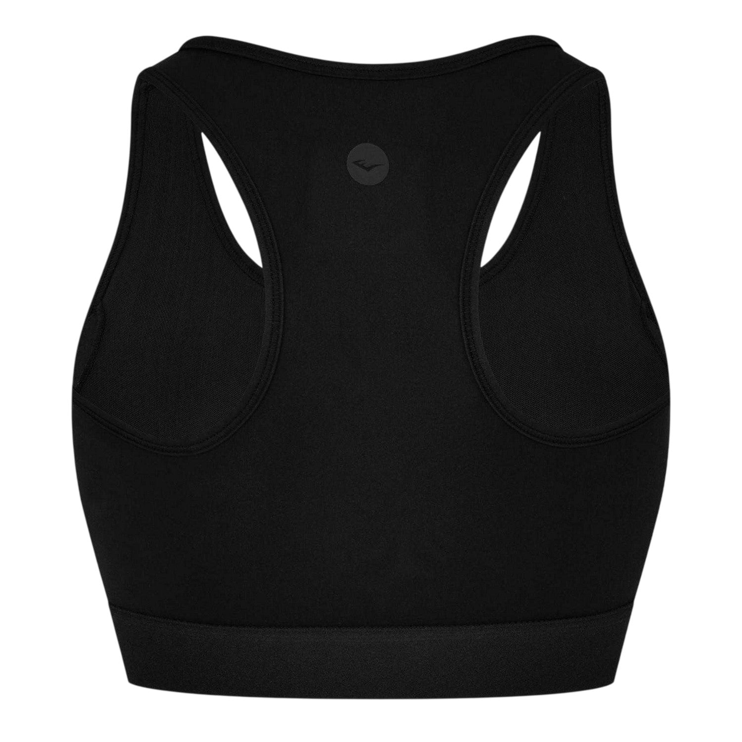 Black - Back - Everlast Womens-Ladies Nylon Sports Bra