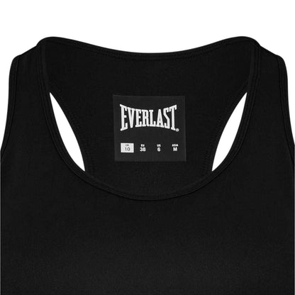 Black - Lifestyle - Everlast Womens-Ladies Nylon Sports Bra