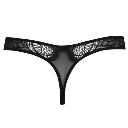 Black - Back - Bluebella Womens-Ladies Emerson Thong