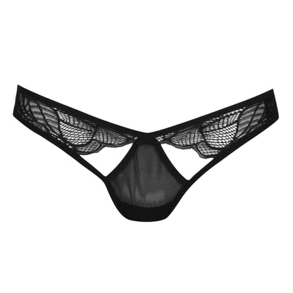 Black - Front - Bluebella Womens-Ladies Emerson Thong