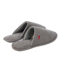 Grey - Back - Farah Unisex Adult Cullinan Mule Slippers