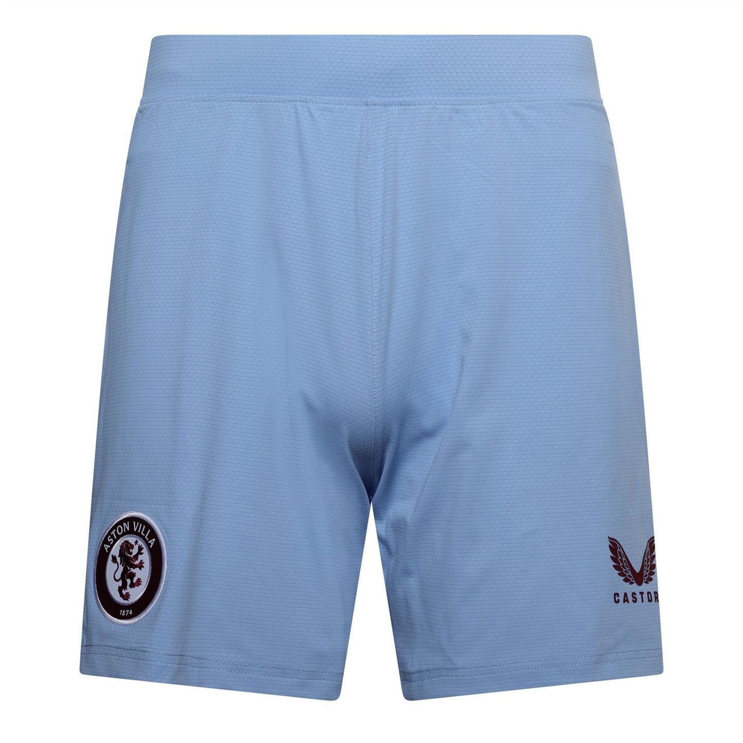 Blue - Front - Castore Womens-Ladies Aston Villa FC Football Shorts