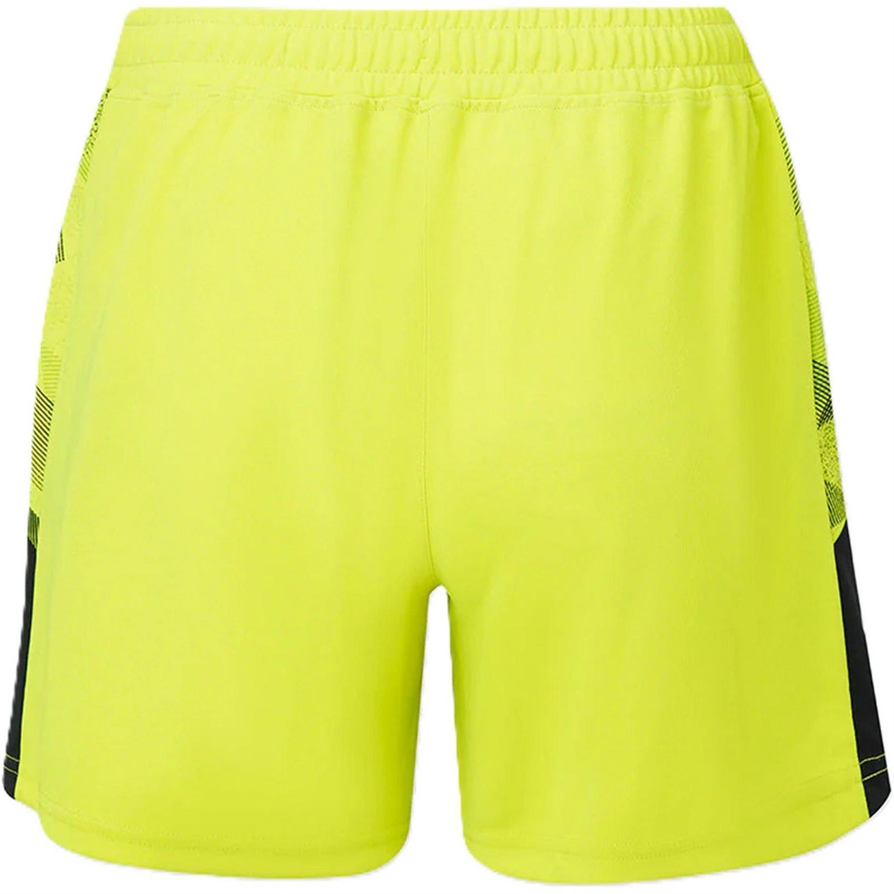 Lime Green-Caviar - Back - Castore Womens-Ladies Newcastle United FC Goalkeeper Shorts