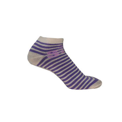 Purple - Lifestyle - Lilo & Stitch Womens-Ladies Polyester Trainer Socks (Pack of 5)