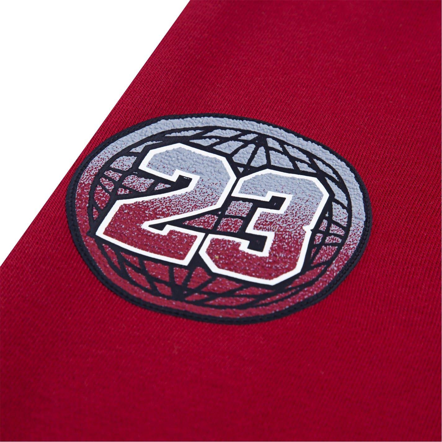Red - Pack Shot - Nike Childrens-Kids Air Jordan Game Time Hoodie And Joggers Set