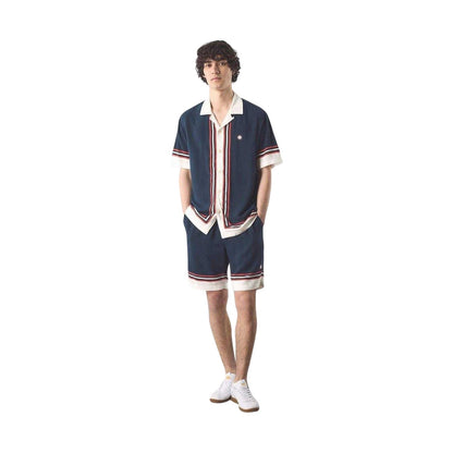 Navy - Lifestyle - Pretty Green Mens Valencia CF Logo Regular Shirt
