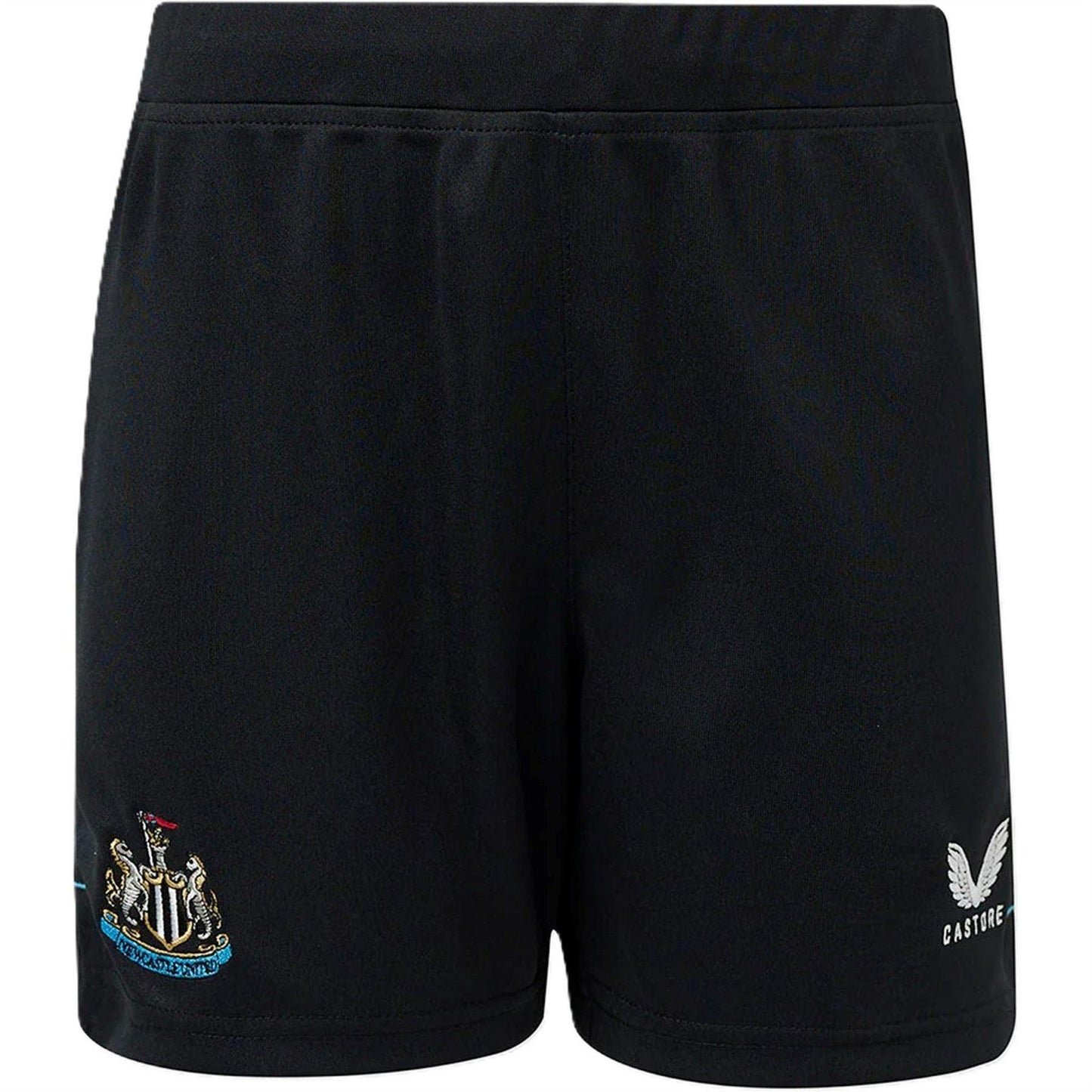 Caviar-Absolute White - Front - Castore Childrens-Kids Newcastle United FC Football Shorts