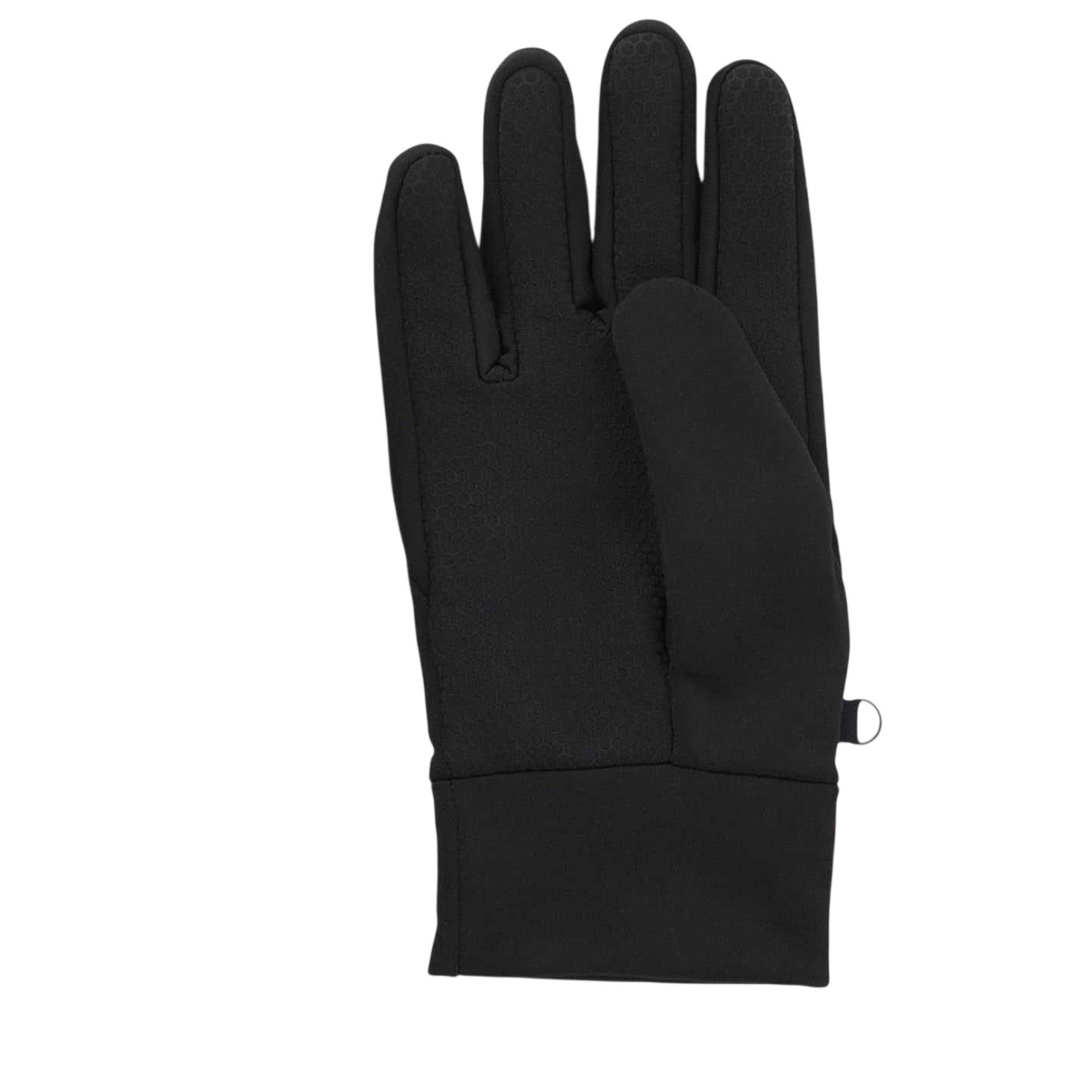 Black - Back - Hugo Boss Unisex Adult Logo Outdoor Gloves