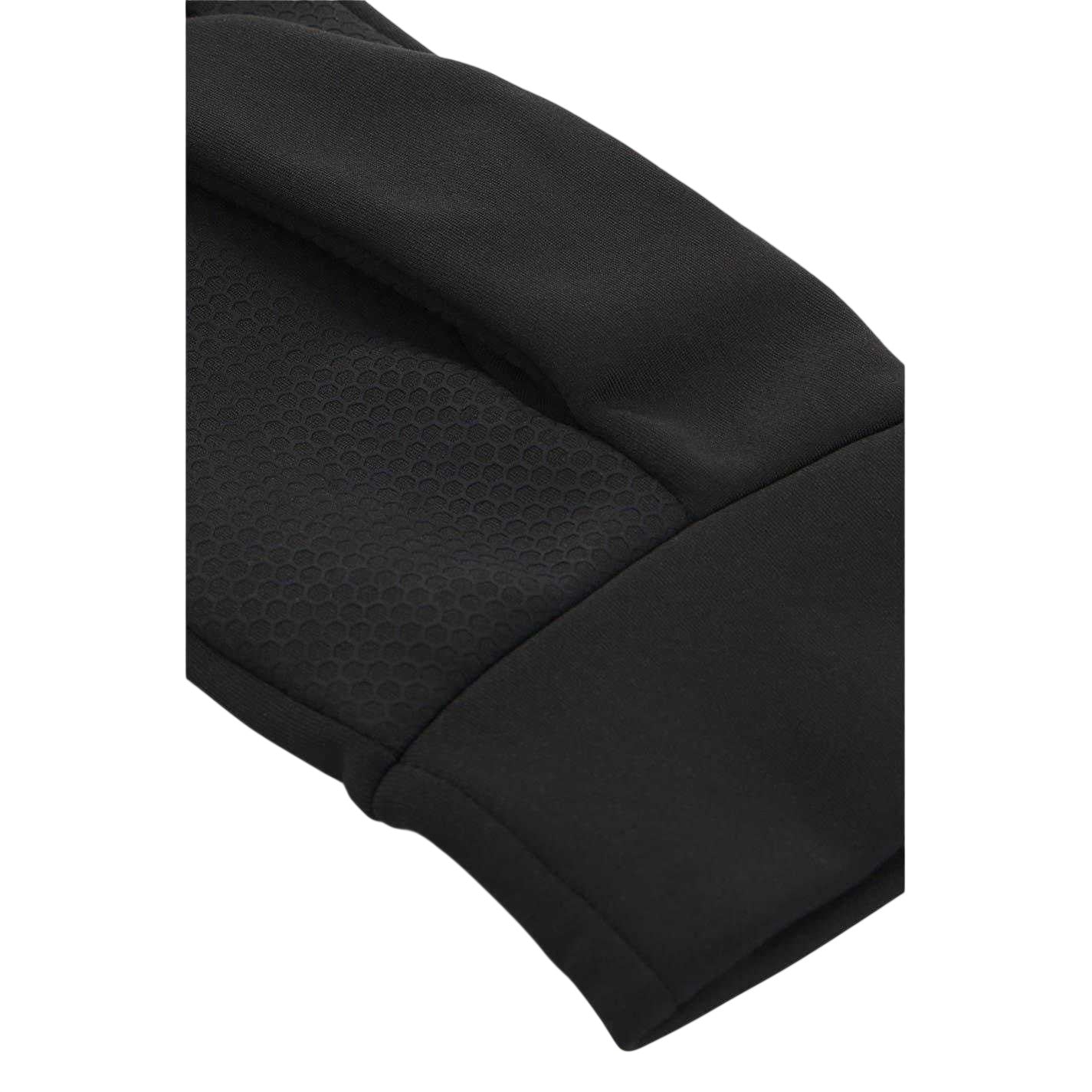 Black - Side - Hugo Boss Unisex Adult Logo Outdoor Gloves