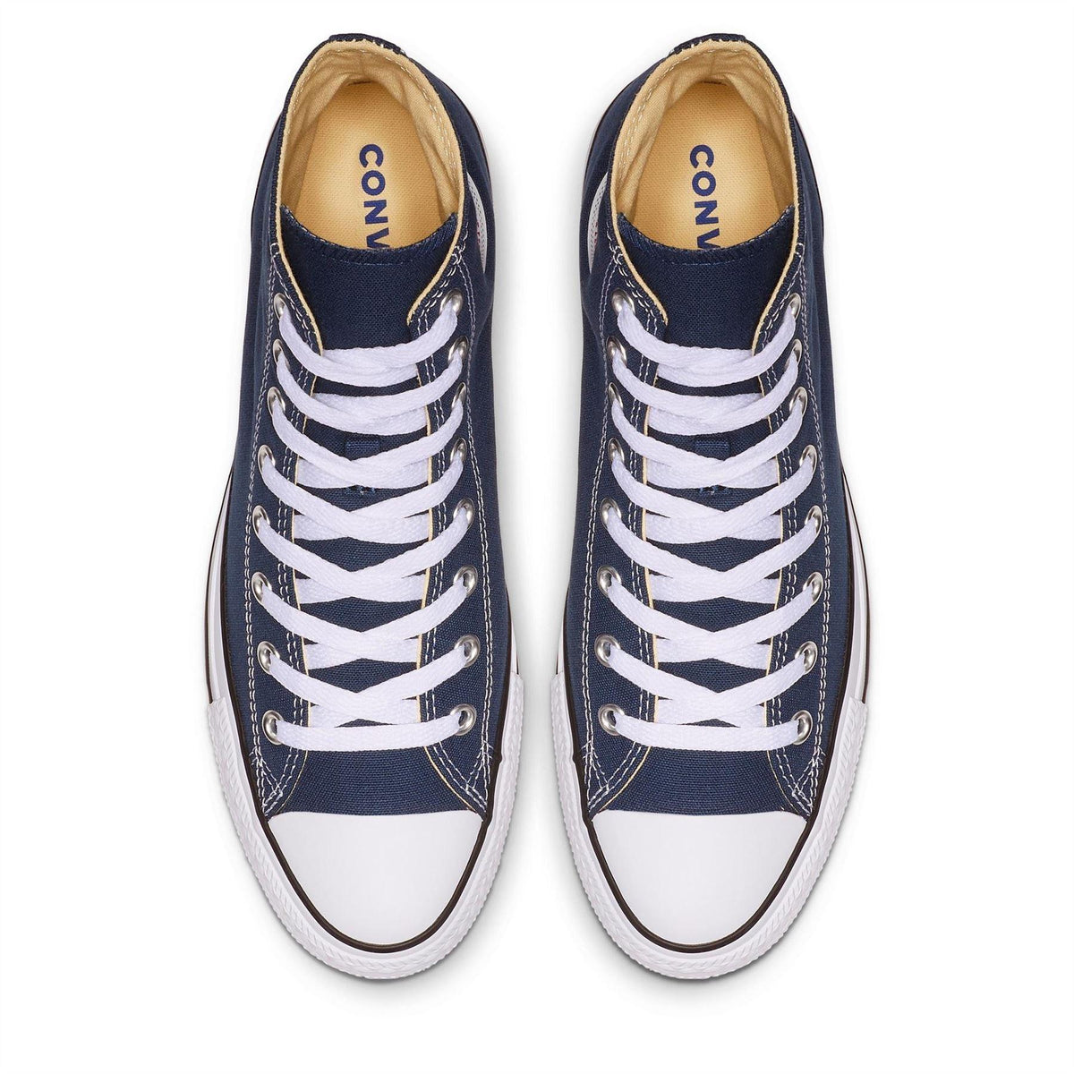 Navy - Side - Converse Womens-Ladies Chuck Classic Hi High Top Trainers