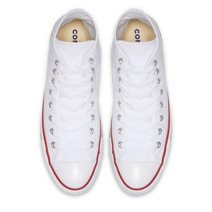 White - Side - Converse Womens-Ladies Chuck Classic Hi High Top Trainers