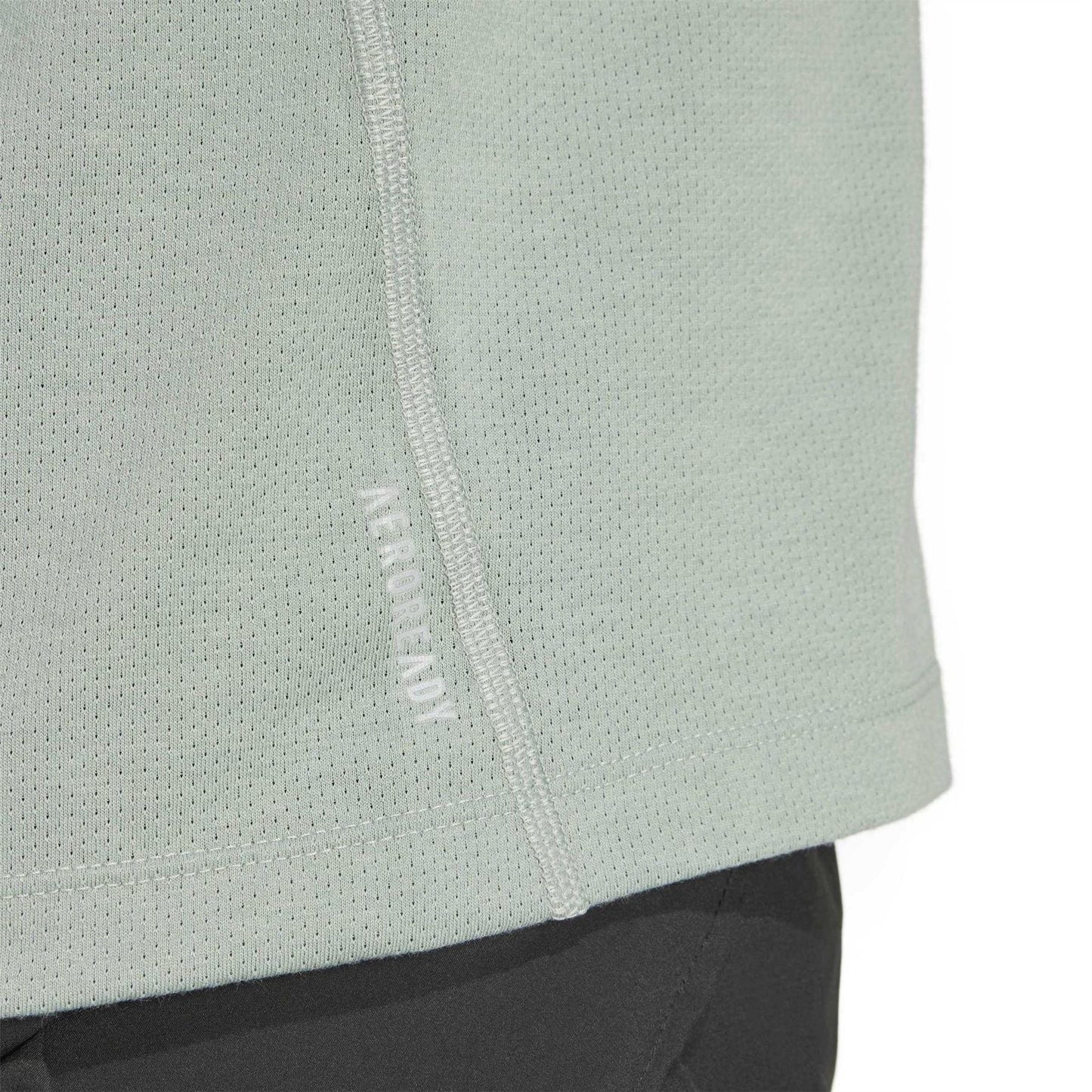 Silver Green - Lifestyle - Adidas Mens Own The Run T-Shirt