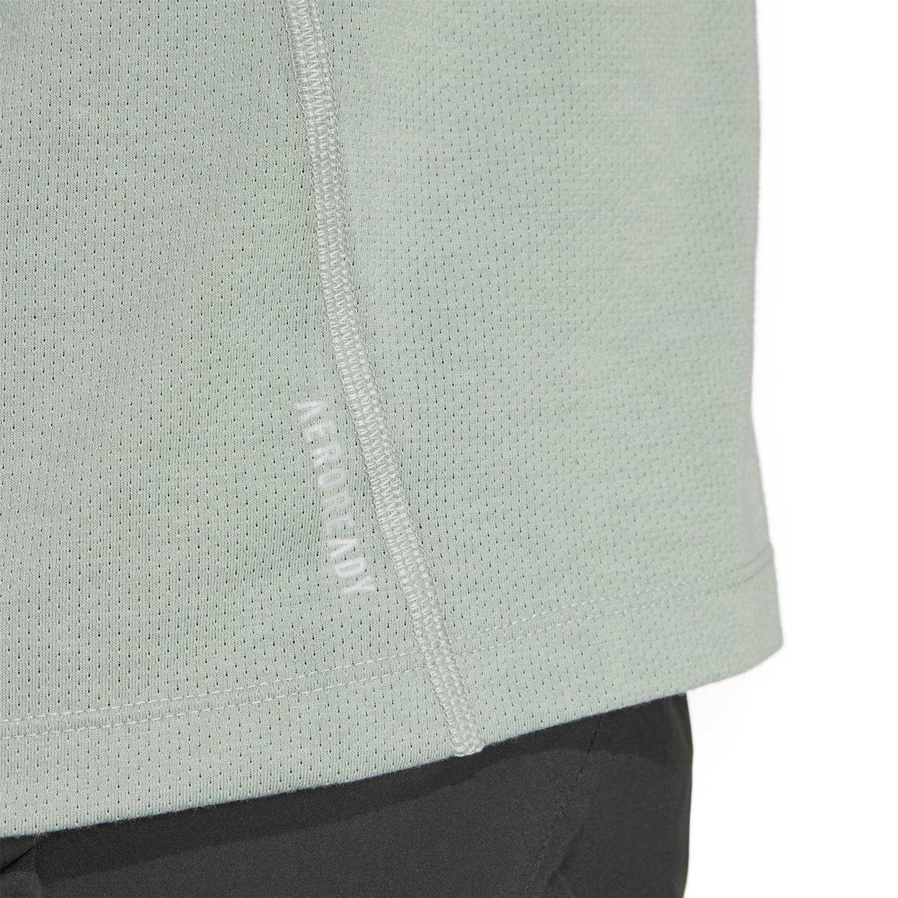 Silver Green - Lifestyle - Adidas Mens Own The Run T-Shirt