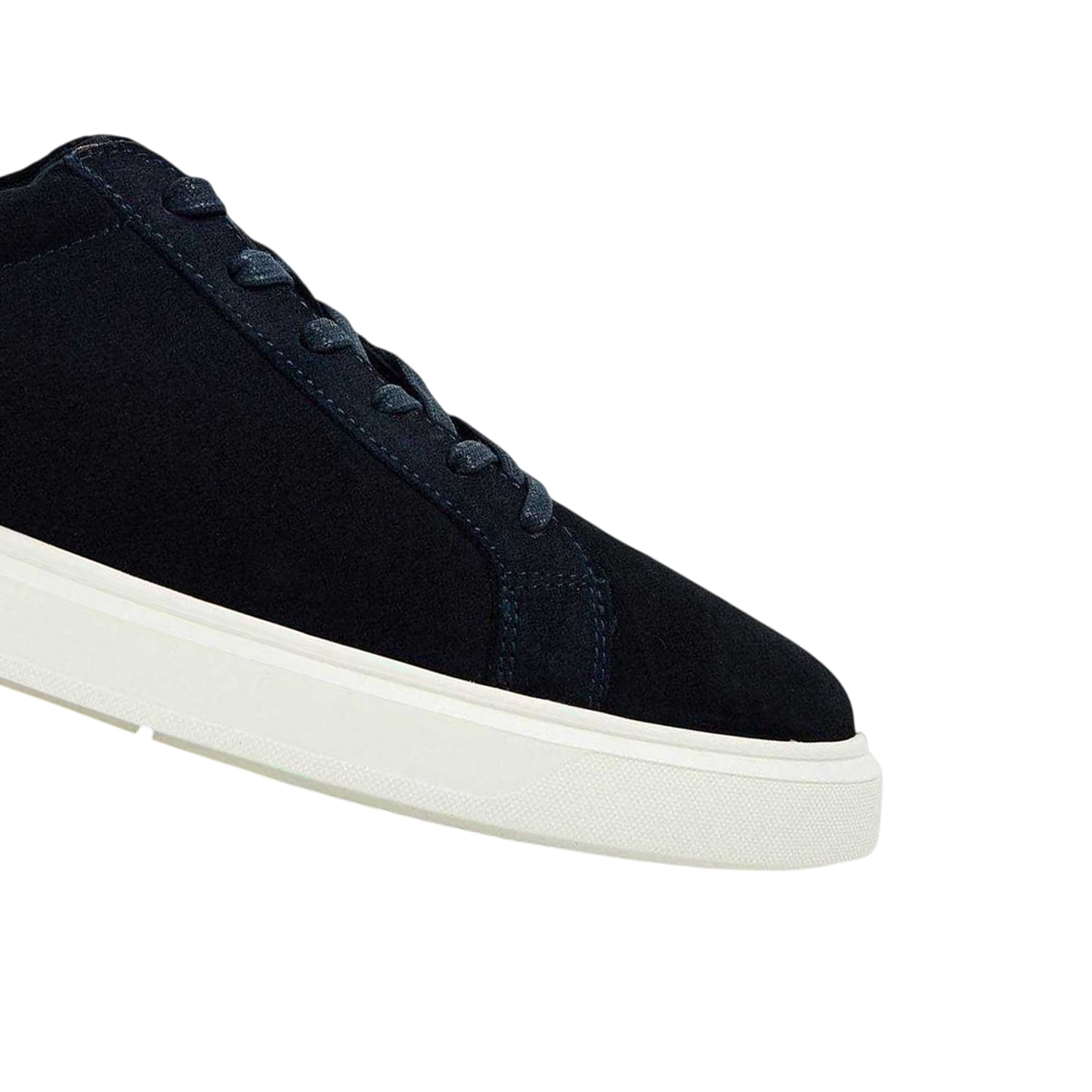 Navy - Lifestyle - Dune London Mens Tais Suede Trainers