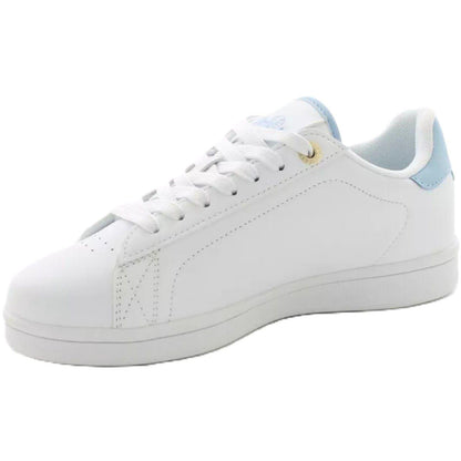 White-Skyblue Washed - Side - Ellesse Womens-Ladies Trainers