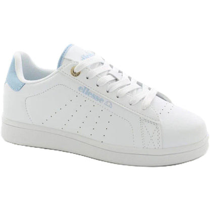 White-Skyblue Washed - Front - Ellesse Womens-Ladies Trainers