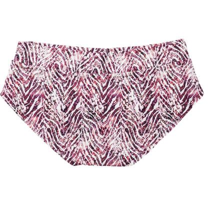 Pink - Back - Panos Emporio Womens-Ladies Animal Print Bikini Bottoms