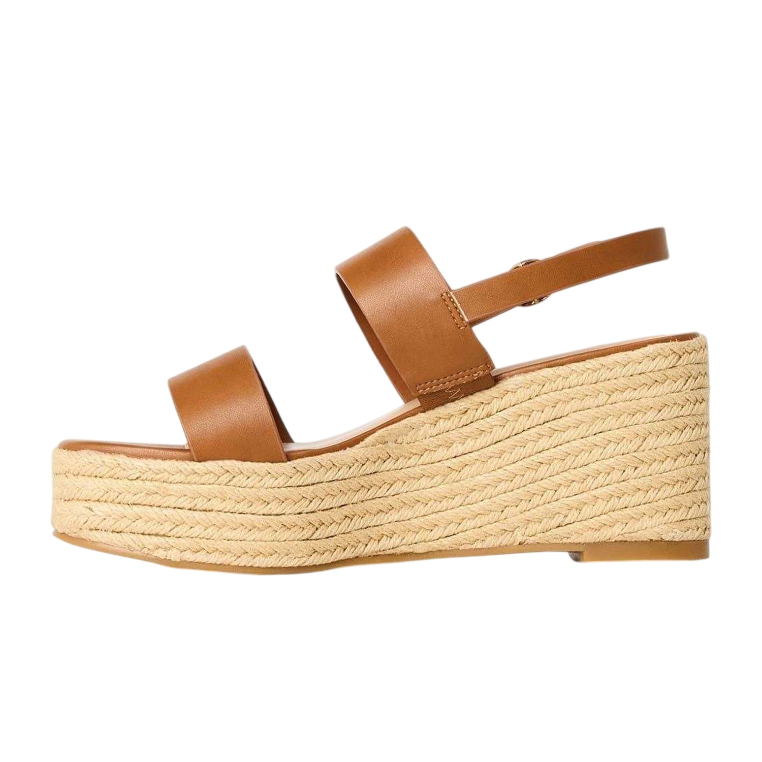 Brown - Back - Aldo Womens-Ladies Keoni Wedge Sandals