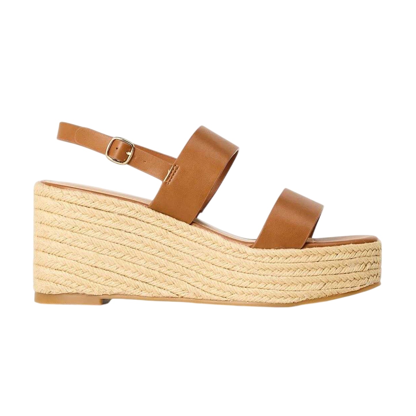 Brown - Front - Aldo Womens-Ladies Keoni Wedge Sandals