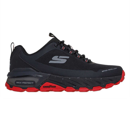 Black - Side - Skechers Mens Max Protect Shoes