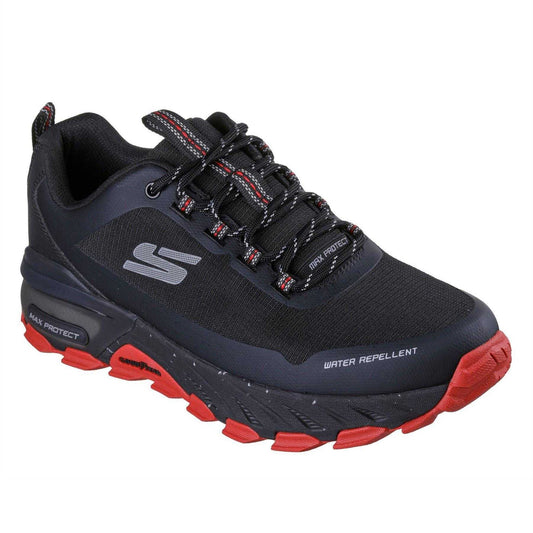 Black - Front - Skechers Mens Max Protect Shoes
