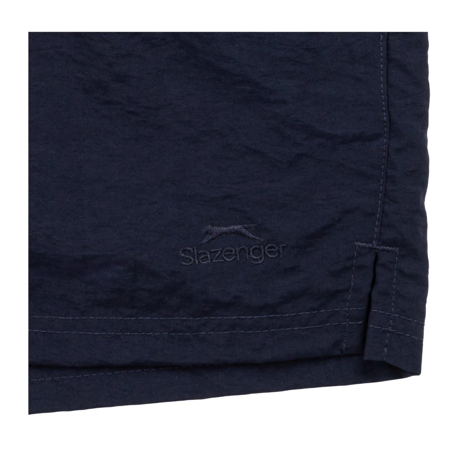 Navy - Side - Slazenger Childrens-Kids Swim Shorts