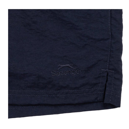 Navy - Side - Slazenger Childrens-Kids Swim Shorts