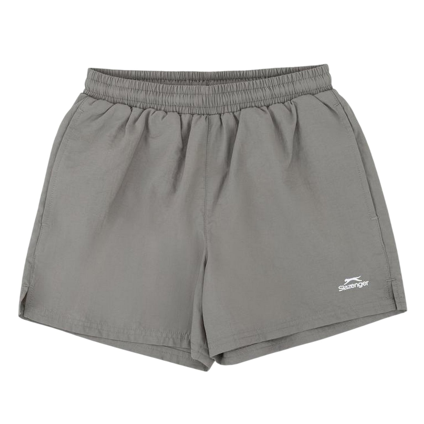 Grey - Front - Slazenger Childrens-Kids Swim Shorts
