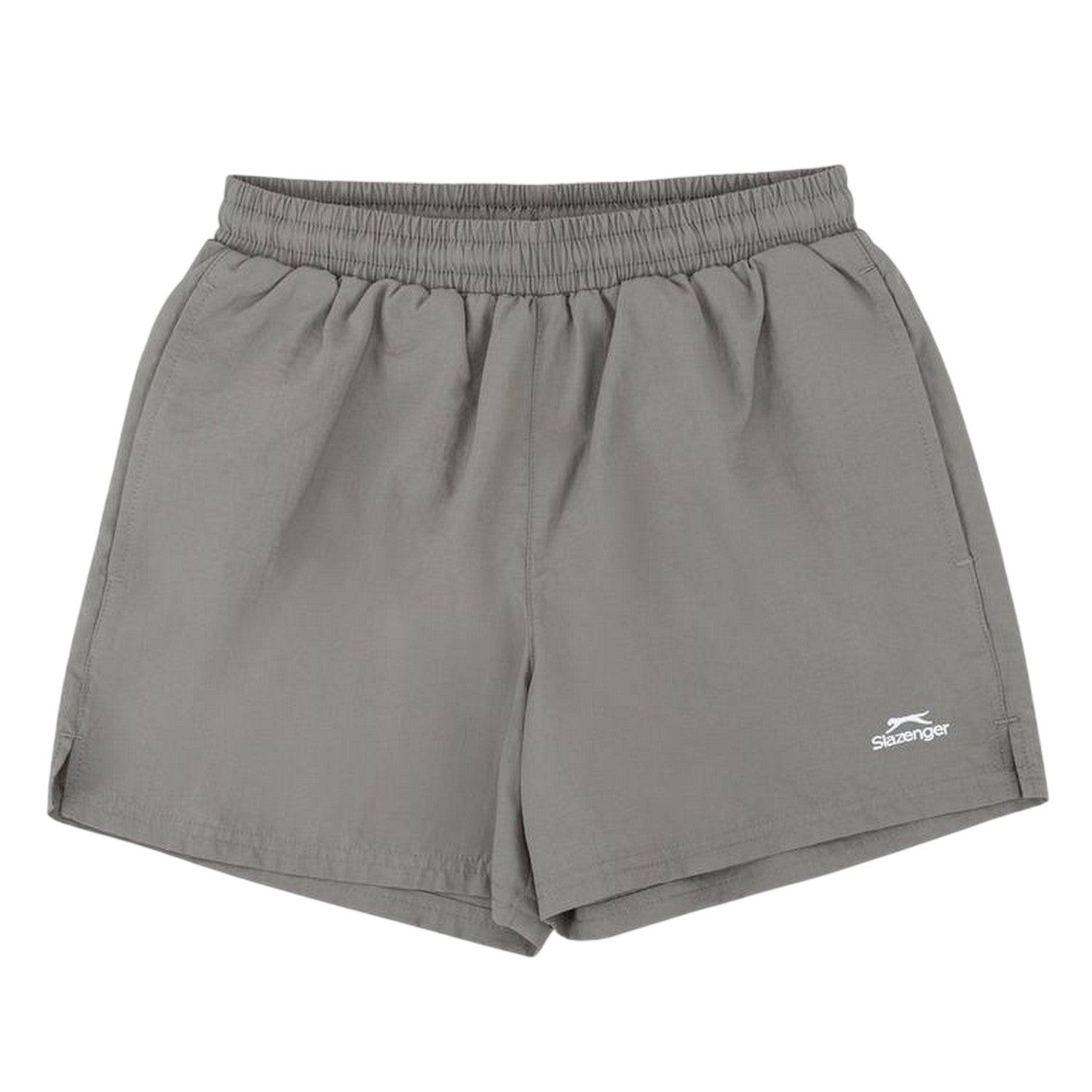Grey - Front - Slazenger Childrens-Kids Swim Shorts
