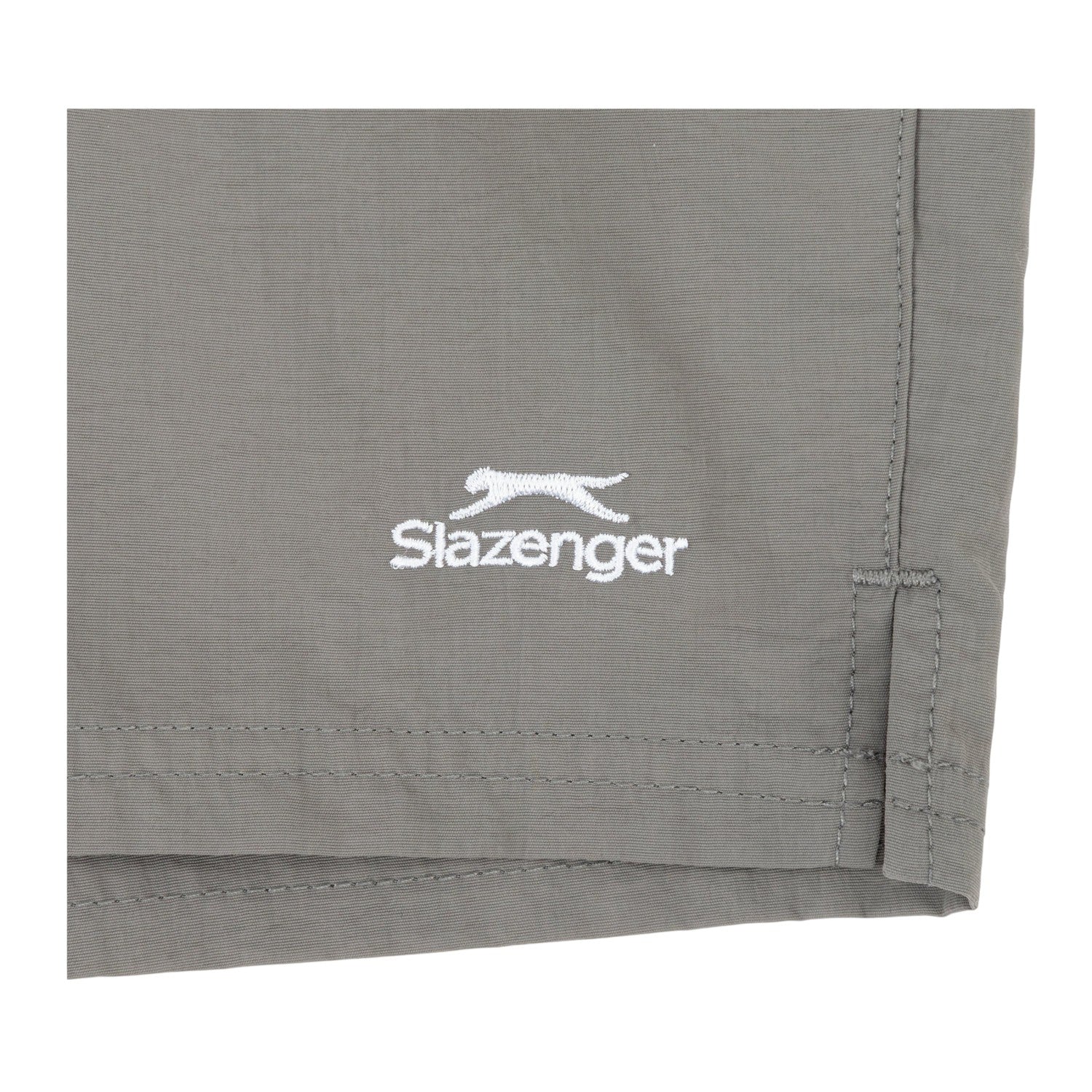 Grey - Side - Slazenger Childrens-Kids Swim Shorts